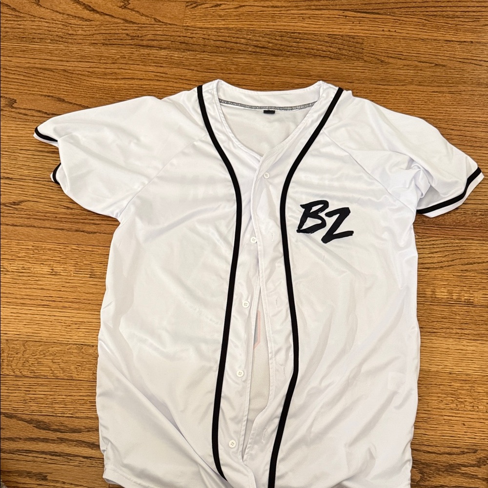 Zimmermann White Jersey with Black and Red Number 23